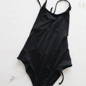H&M Black One Piece Swimsuit Size US 8 EUR 38